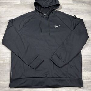 Nike Therma-Fit Pullover Fitness Training Hoodie Black Mens Large DQ4834-010 NWT